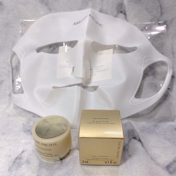 Amore Pacific Time Response Eye Reserve Cream and Face Mask Set - 2pc, Mask, Eye - Picture 2 of 10